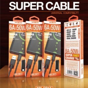 كابل شحن سريع موكسوم 1 متر