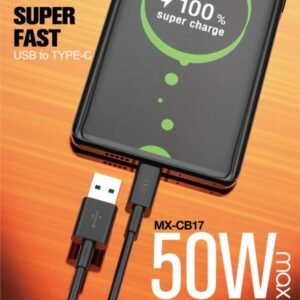 كابل شحن سريع موكسوم 1 متر