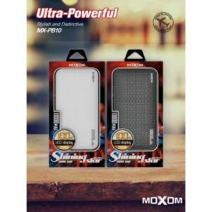 خازن باور بنك موكسوم 10000mAh بشاشة رقمية