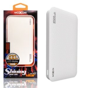 خازن باور بنك موكسوم 10000mAh بشاشة رقمية