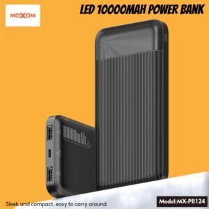 باور بنك موكسوم 10000mAh مع منفذين
