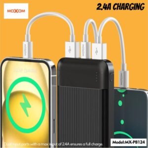 باور بنك موكسوم 10000mAh مع منفذين