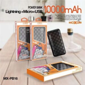 خازن باور بنك موكسوم 10000mAh مع وصلة