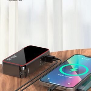 شاحن وباور بنك مزدوج موكسوم 10000mAh