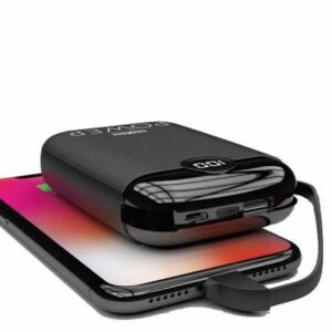 خازن باور بنك موكسوم 10000mAh مع كابل