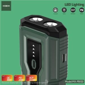 باور بنك موكسوم 10000mAh مع مصباح