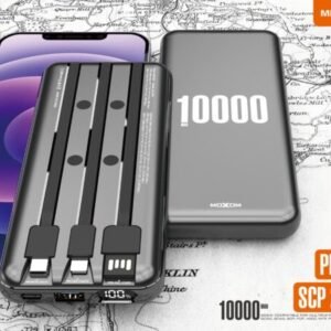 خازن باور بنك موكسوم 10000mAh LCD