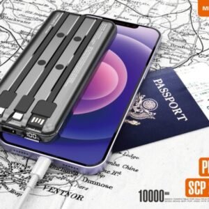 خازن باور بنك موكسوم 10000mAh LCD