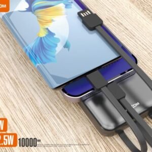 خازن باور بنك موكسوم 10000mAh LCD