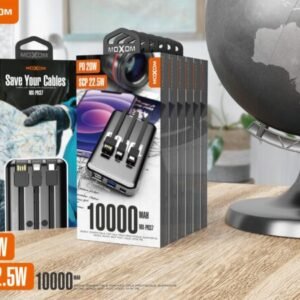 خازن باور بنك موكسوم 10000mAh LCD