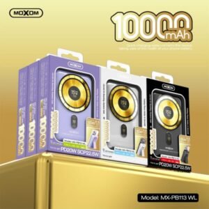 باور بنك لاسلكي مغناطيسي 10000mAh MOXOM