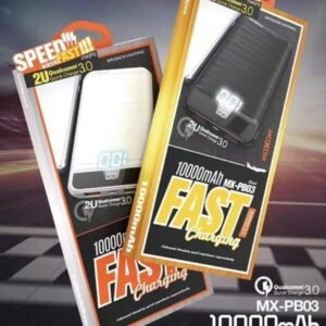 خازن باور بنك موكسوم 10000mAh QC3.0