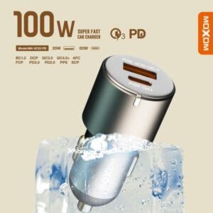 شاحن سيارة موكسوم سوبر فاست 100W