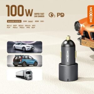شاحن سيارة موكسوم سوبر فاست 100W