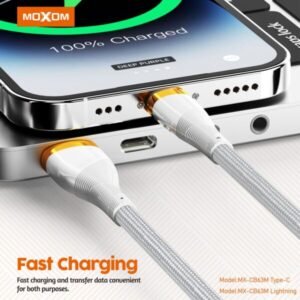 وصلة شحن بيانات موكسوم 100W تايب سي