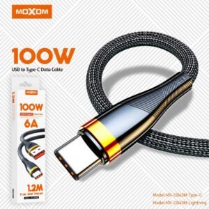 وصلة شحن بيانات موكسوم 100W تايب سي