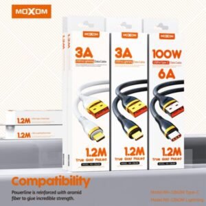 وصلة شحن بيانات موكسوم 100W تايب سي