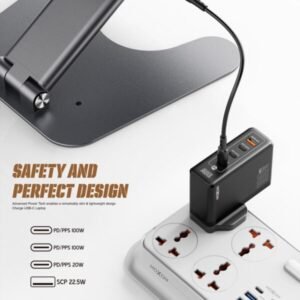 شاحن موكسوم 100W GaN 4 منافذ