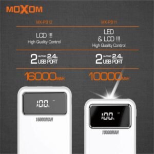 باور بنك موكسوم 16000mAh بشحن سريع