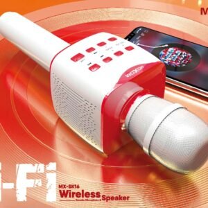 مكبر صوت وميكروفون موكسوم لاسلكي