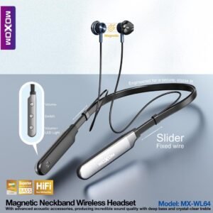 سماعات بلوتوث مغناطيسية حول الرقبة