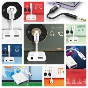 تحويلات ايفون وتايب سي موسيقى وشحن