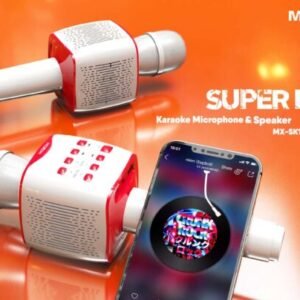 مكبر صوت وميكروفون موكسوم لاسلكي