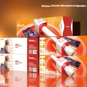 مكبر صوت وميكروفون موكسوم لاسلكي