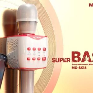 مكبر صوت وميكروفون موكسوم لاسلكي