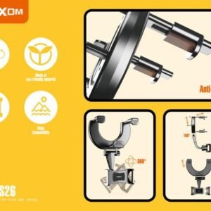 حامل هاتف سيارة على المرايا 180°