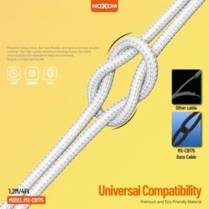 موكسوم وصلة شحن 2 في 1 100W