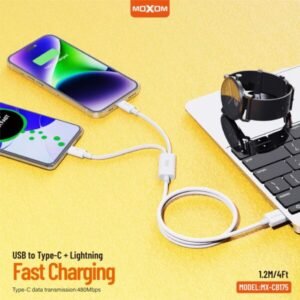 موكسوم وصلة شحن 2 في 1 100W
