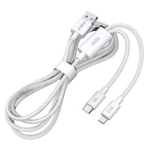 موكسوم وصلة شحن 2 في 1 100W