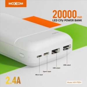 خازن باور بنك موكسوم 20000mAh