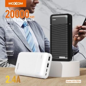 خازن باور بنك موكسوم 20000mAh