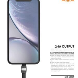كابل موكسوم معدني شحن وبيانات 2.4A