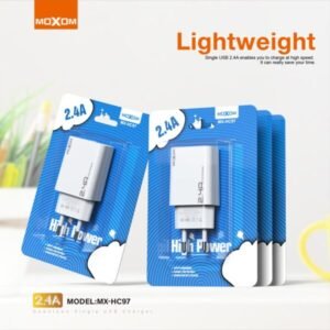 شاحن سريع موكسوم 2.4A منفذ واحد