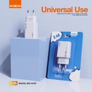 شاحن سريع موكسوم 2.4A منفذ واحد