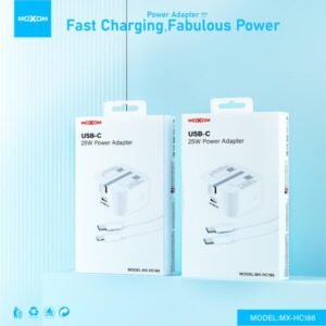 شاحن موكسوم 25W سوبر فاست PD