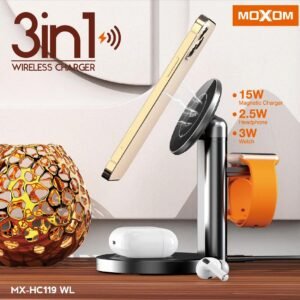 محطة شحن لاسلكية 3×1 موكسوم