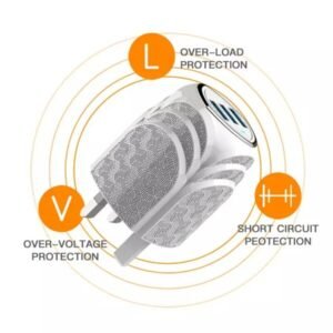 شاحن موكسوم 3 منافذ فاست 3.4A