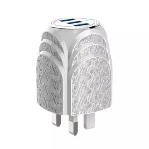 شاحن موكسوم 3 منافذ فاست 3.4A