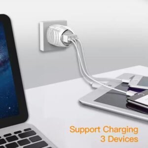 شاحن موكسوم 3 منافذ فاست 3.4A