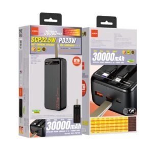 باور بنك موكسوم 30000mAh مع LCD