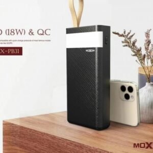 خازن باور بنك 30000mAh موكسوم QC3.0