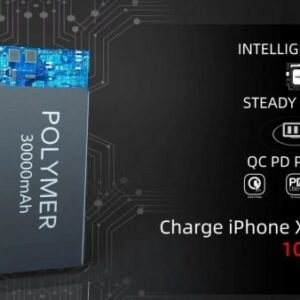 خازن باور بنك 30000mAh موكسوم QC3.0