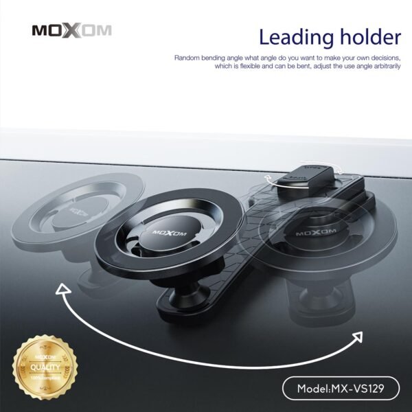 حامل جوال مغناطيسي دوران 360 درجة MOXOM حامل جوال مغناطيسي دوران 360 درجة MOXOM