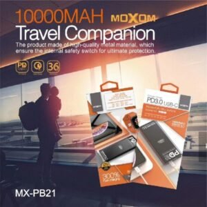 خازن باور بانك موكسوم 36W 10000mAh