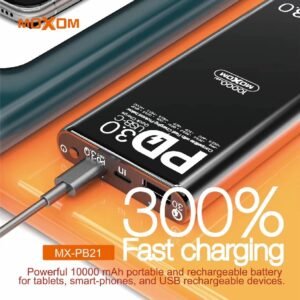 خازن باور بانك موكسوم 36W 10000mAh
