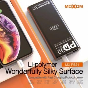 خازن باور بانك موكسوم 36W 10000mAh